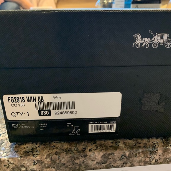 COACH Edie booties - Picture 7 of 7